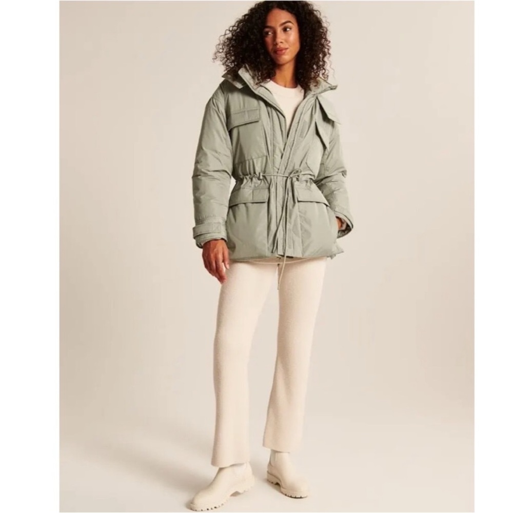 Abercrombie & Fitch Parka Jacket Sz Medium